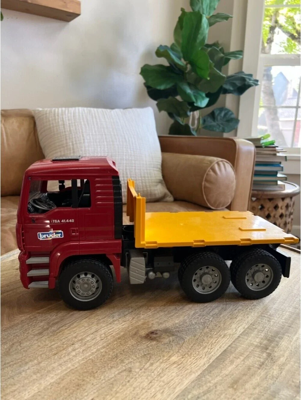 Bruder MAN TGA Tipping Construction Flatbed Toy Truck Scale 1:16 Play Boys